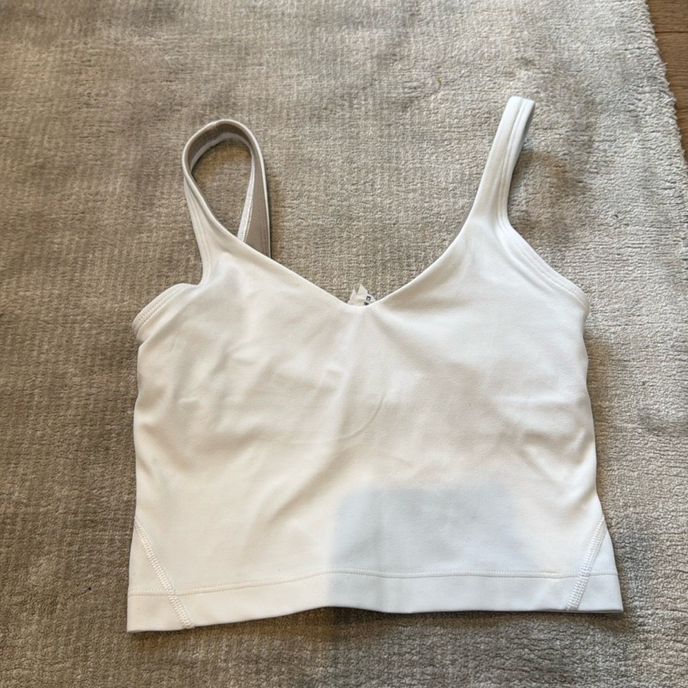 Lululemon athletica white Align tank top